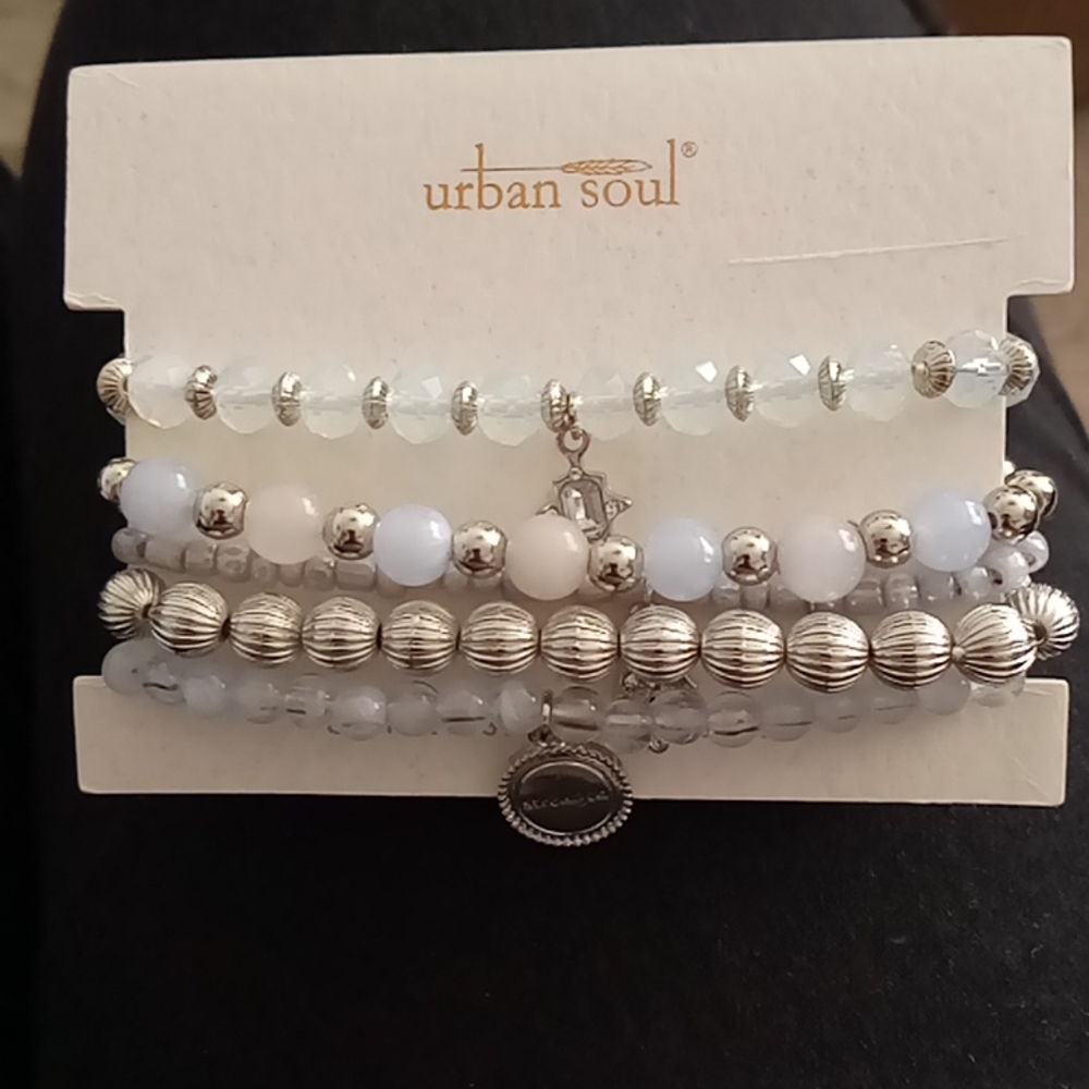 Urban Soul Genuine Stone Bracelet